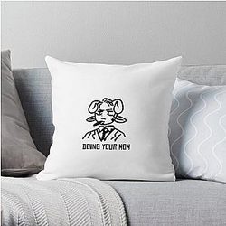 Jschlatt Pillow Cover - TKO Jschlatt  doodle Throw Pillow Cover