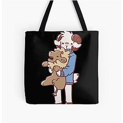 Jschlatt Bags - Jschlatt  Merch Lion All Over Print Tote Bag