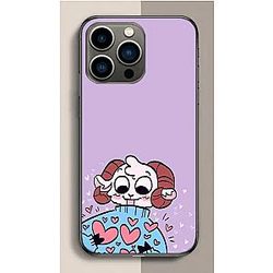 Jschlatt Printed Cases – Jschlatt Hugging Hearts Purple Soft Case