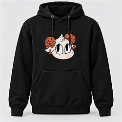 Cute Ram Horn Cartoon Hoodie NTT2010 Jschlatt Hoodies