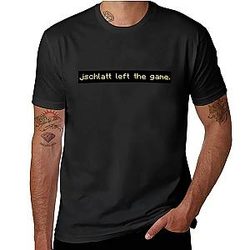 Jschlatt T-Shirts – Jschlatt left the game Classic T-Shirt