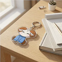 Cute  Jschlatt Keychains