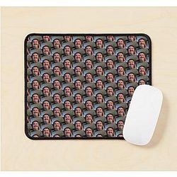 Jschlatt Mouse Pads - Jschlatt Smile Face Mouse Pad