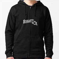 Jschlatt Jackets - Jschlatt Co Logo Classic Zipped Hoodie