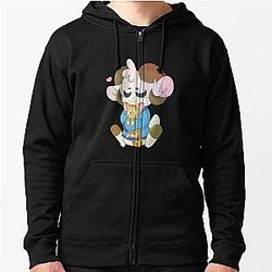 Jschlatt Jackets - Schlatt And Jambo Cute Classic Zipped Hoodie