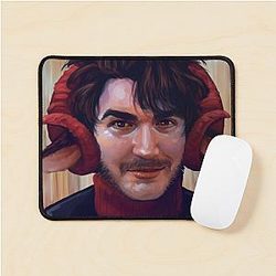 Jschlatt Mouse Pads - The Face Cute Printed Graphic Mouse Pad
