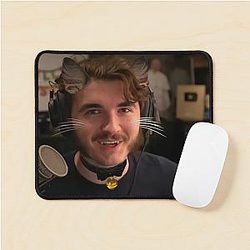 Jschlatt Mouse Pads - Cat Boy Cute Printed Graphic Mouse Pad