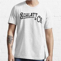 Jschlatt T-Shirts - Schlatt CO Logo Casual Unisex T-Shirt
