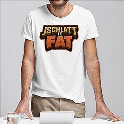 Jschlatt T-Shirts - Jschlatt Is Fat Funny Unisex T-Shirt