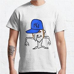 Jschlatt T-Shirts - Jschlatt Printed Classic Casual T-Shirt