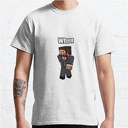 Jschlatt T-Shirts - Jschlatt  Walking Classic T-Shirt