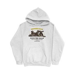 Jschlatt Hoodies - Thunder Balls Fund The Balls Pullover Hoodie