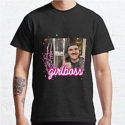 Jschlatt T-Shirts - Jschlatt  Girlboss  Classic T-Shirt