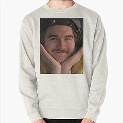 Jschlatt Sweatshirts - Jschlatt  Big Guy Pullover Sweatshirt