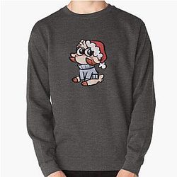 Jschlatt Sweatshirts - Christmas Schlatt Pullover Sweatshirt