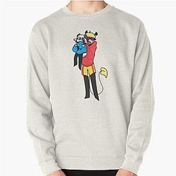 Jschlatt Sweatshirts - Charlie and Jschlatt  Pullover Sweatshirt