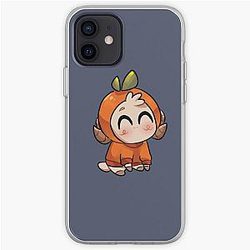 Jschlatt Cases - Orange Jschlatt  iPhone Soft Case