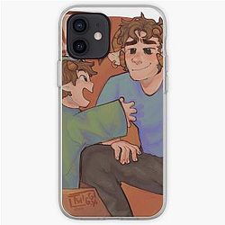 Jschlatt Cases - Jschlatt  Dad and Tubbo iPhone Soft Case