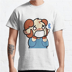 Jschlatt T-Shirts – Jschlatt "schlattAAA" Twitch Emote Classic T-Shirt