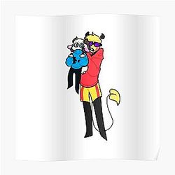 Jschlatt Posters - Charlie and Jschlatt  Poster