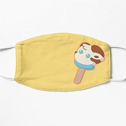Jschlatt Face Masks - Jschlatt  Popsicle Design  Flat Mask