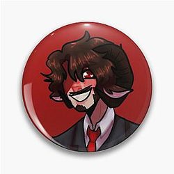 Jschlatt Pins - AkaJschlatt  Bust Dream SMP Pin