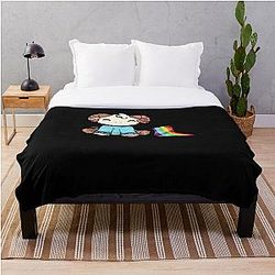 Jschlatt Blankets - Jschlatt  Merch Throw Blanket