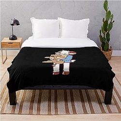 Jschlatt Blankets - Jschlatt  Merch Lion Throw Blanket