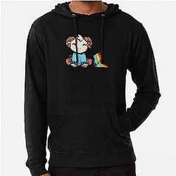 Jschlatt M Erch Jschlatt Plushie Rainbow Flag  Hoodie Premium Merch Store