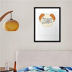 Jschlatt Sheep Hood Framed print Premium Merch Store