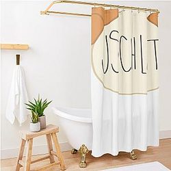 Jschlatt Sheep Hood Shower Curtain Premium Merch Store