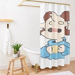 Jschlatt Flag Merch Jschlatt Plushie Rainbow Flag Shower Curtain Premium Merch Store