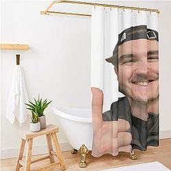 Jschlatt 2 Shower Curtain Premium Merch Store