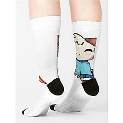 Jschlatt M Erch Jschlatt Plushie Rainbow Flag  Sock Premium Merch Store