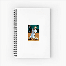 Juan Carlos Ferrero The World Is A Court Juan Carlos Ferrero Notebook