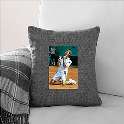 Juan Carlos Ferrero The World Is A Court Juan Carlos Ferrero Pillows Cover