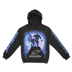 Juice Wrld Hoodies - Black Moon Hoodie 