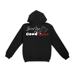 Juice Wrld Hoodies - GOODBYE &amp; GOOD RIDDANCE HOODIE Black 
