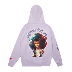 Juice Wrld Hoodies - I'd Do Anything Hoodie Purple 