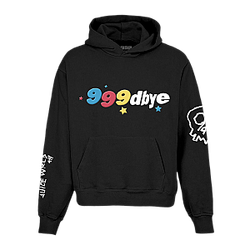 Juice Wrld Hoodies - 999DBYE &amp; 999DRIDDANCE 4 YEAR ANNIVERSARY ANNIVERSARY HOODIE 