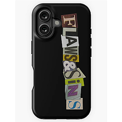 Juice WRLD Flaws & Sins iPhone Case