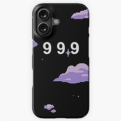 999 purple cloud iPhone Case