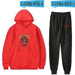Juice Wrld Skull Hoodie Set