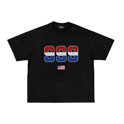Juice Wrld T-Shirts - 999 4th TEE BLACK 