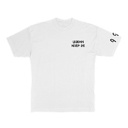 Juice Wrld T-Shirts - 999 Moonlight Tee White 