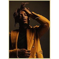 Juice Wrld Simple Retro Decorative Poster