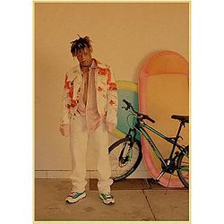 Juice Wrld Free Style Retro Decorative Poster