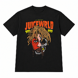 In Memory 999 Half Skull LA2307 Juice Wrld T-Shirts