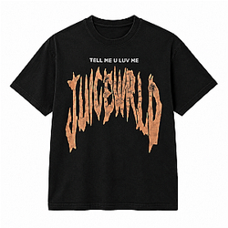 Tell Me U Luv Me Orange Distressed LA2307 Juice Wrld T-Shirts