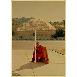 Juice Wrld Holing Umbrella Retro Decorative Poster